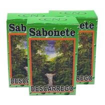 Kit Revenda 3 Sabonetes Descarrego Descarga Espiritual 50g Kit Revenda 3 Sabonetes Descarrego Descarga Espiritual 50g