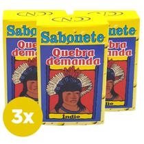 Kit Revenda 3 Sabonetes Quebra Demanda Descarrego 50g