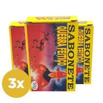 Kit Revenda 3 Sabonetes Quebra Feitiço Descarrego 50g