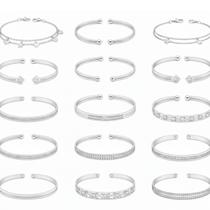 Kit Revenda 30 Pulseiras Femininas em Aço Inox Kit Revenda 30 Pulseiras Femininas em Aço Inox