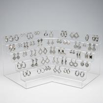 Kit Revenda 300 Brincos Femininos em Aço Inox Kit Revenda 300 Brincos Femininos em Aço Inox