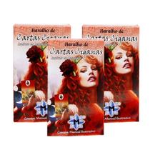 Kit Revenda 6 Baralhos de Cartas Ciganas Mandala Esóterica