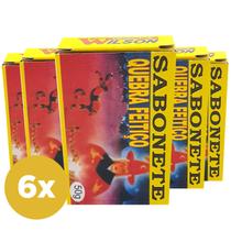 Kit Revenda 6 Sabonetes Quebra Feitiço Descarrego 50g