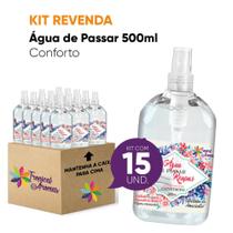 Kit Revenda Água de Passar Conforto 500 ml 15 UN Kit Revenda Água de Passar Conforto 500 ml 15 UN
