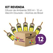 Kit Revenda Difusor Alecrim Dourado 300 ml- 12 UN Kit Revenda Difusor Alecrim Dourado 300 ml- 12 UN