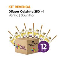 Kit Revenda Difusor Aromatizador de Ambiente Vanilla