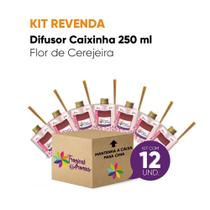 Kit Revenda Difusor Aromatizador de Flor de Cerejeira Kit Revenda Difusor Aromatizador de Flor de Cerejeira
