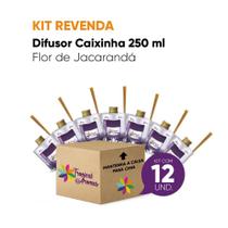 Kit Revenda Difusor Aromatizador de Flor de Jacarandá Kit Revenda Difusor Aromatizador de Flor de Jacarandá
