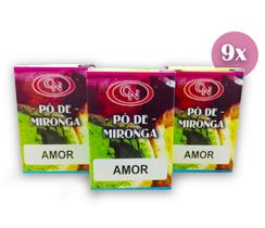 Kit Revenda Pó de Mironga Amor Completo 9 Unidades Kit Revenda Pó de Mironga Amor Completo 9 Unidades