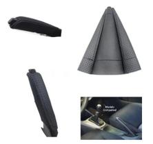 Kit Revestimento Couro Capa Coifa Câmbio Manual e Alavanca Freio de Mão Honda Fit 2009 a 2014 Kit Revestimento Couro Capa Coifa Câmbio Manual e Alavanca Freio de Mão Honda Fit 2009 a 2014