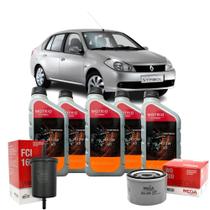 Kit Revisão 10w40 Motrio Renault Symbol 2009 A 2013 1.6 16v