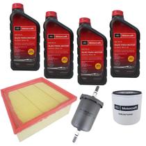 Kit Revisão 4 Litros de Óleo 5W20 100% Motorcraft + Filtros de óleo+Combustível+Ar Ford Ka Ecosport New Fiesta 2014 a 2018