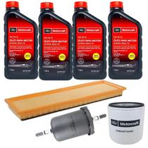 Kit Revisão 4 Litros de Óleo 5W30 Sintético + Filtro de Óleo e Combustível + Filtro de Ar Ka 07 até 2013 Fiesta 02 até 2014 Ecosport 03 até 2012