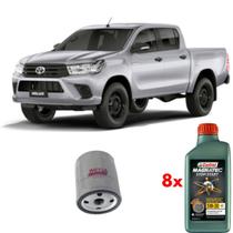 Kit Revisão 5w30 Toyota Hilux 2.8 Diesel 2016 Em Diant
