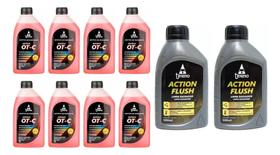 Kit Revisão Arrefecimento Peugeot 2008 8l + 2 Action Flush