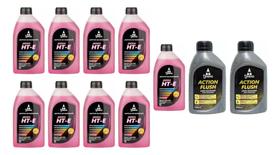 Kit Revisão Arrefecimentopolo Touareg 9l + 2 Action Flush
