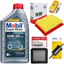 Kit Revisão Bros 160 2016 Á 2024 Filtros, Óleo 10w30, Vela Kit Revisão Bros 160 2016 Á 2024 Filtros, Óleo 10w30, Vela