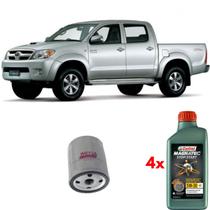 Kit Revisão Castrol 5w30 Hilux 3.0 2005 À 2012