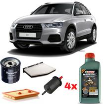 Kit Revisão Castrol 5w40 Audi Q3 1.4 Tfsi Flex 2017 2018 2019+