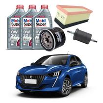Kit Revisao Filtro Oleo Peugeot 208 1.0 12v 2022 A 2024