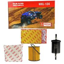 Kit Revisao Filtro Troca Completa Fiat Grand Siena Palio Strada 2012 2018 - WEGA