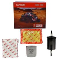 Kit Revisao Filtro Troca Completa Wega Chevrolet Cobalt Onix Prisma Spin 1.0 1.4 1.8
