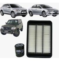 Kit Revisão Filtros De Óleo E Ar Lancer/asx/pajero Cd110122 Kit Revisão Filtros De Óleo E Ar Lancer/asx/pajero Cd110122