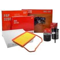Kit Revisão Filtros Gol Voyage G7 G8 2016-2023 Fox 2013-2019 1.0 12v Original Wega Kit Revisão Filtros Gol Voyage G7 G8 2016-2023 Fox 2013-2019 1.0 12v Original Wega