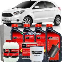 Kit revisão Ford 60.000 Km - Óleo Motorcraft 5W20, filtros e Dot4 Motorcraft - Ford Novo Ka 1.0 e 1.5 após 2014