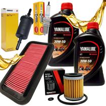 Kit Revisão Fz25 250 Abs Yamalube 10w40 Filtros e Vela Ngk
