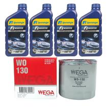 Kit Revisão Ipiranga 4L 15w40 + Filtro Oleo Wo130 GM Celta Classic Meriva Montana Prisma