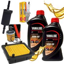 Kit Revisão Lander 250 2016 A 2026 Yamalube 20w50 Filtros e Vela Ngk Kit Revisão Lander 250 2016 A 2026 Yamalube 20w50 Filtros e Vela Ngk