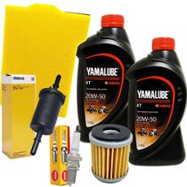 Kit Revisão Lander 250 Até 2015 Yamalube 20w50 Filtros e Vela Ngk