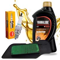 Kit Revisão Neo 125 2016 A 2025 Troca Óleo Yamalube Scooter 10w40 Filtro de Ar e Vela Ngk Kit Revisão Neo 125 2016 A 2025 Troca Óleo Yamalube Scooter 10w40 Filtro de Ar e Vela Ngk