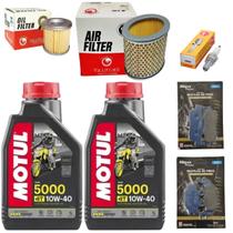 Kit Revisão Next 250 Filtros + Oleo + Pastilha + Vela