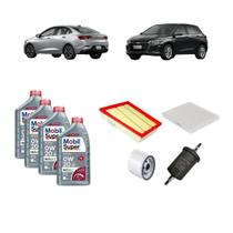 Kit revisão oleo 0w20 e todos filtros onix motor 1.0 3 cilindros aspirado Kit revisão oleo 0w20 e todos filtros onix motor 1.0 3 cilindros aspirado