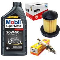 Kit Revisão Óleo 20w50, Filtro Ar, Vela Super 100 08 Á 15