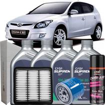 Kit Revisao Oleo 5w30 E Filtros Para Hyundai I30 2.0 16V Gasolina 2008 2009 2010 2011 2012