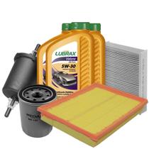 Kit Revisão Óleo 5w30 Lubrax + Filtros Wega Strada 1.4 8V Flex 2012 a 2020