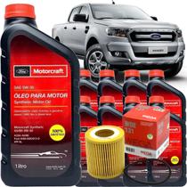 Kit Revisão Oleo 5w30 Motorcraft E Filtro Wega Ford Ranger 2.2 Diesel 2012 2013 2014 2015 2016 2017 2018 2019