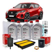 Kit Revisão Oleo 5w30 Nissan Kicks 1.6 Flex Original Kit Revisão Oleo 5w30 Nissan Kicks 1.6 Flex Original