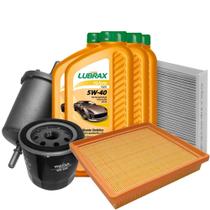 Kit Revisão Óleo 5w40 Lubrax + Filtros Wega Virtus 1.6 16V Flex 2017 a 2022 Kit Revisão Óleo 5w40 Lubrax + Filtros Wega Virtus 1.6 16V Flex 2017 a 2022