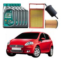 Kit Revisao Oleo Filtro Fiat Punto 1.6 1.8 2011 A 2017