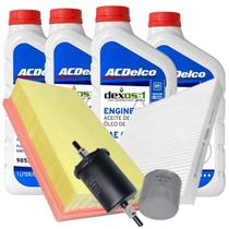 Kit Revisão Onix 1.0 Aspirado 2020 a 2025 Filtros Óleo