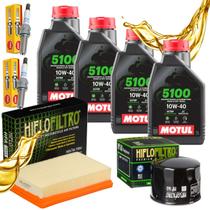 Kit Revisão Para Bmw R1200 Gs 2014 A 2018 Motul 10w40 Filtros Hiflo E Velas Ngk Kit Revisão Para Bmw R1200 Gs 2014 A 2018 Motul 10w40 Filtros Hiflo E Velas Ngk