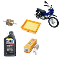 Kit Revisão Pop 100 2007 A 2014 Filtro Ar Oleo Vela Ngk Kit Revisão Pop 100 2007 A 2014 Filtro Ar Oleo Vela Ngk