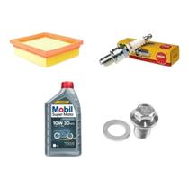 Kit Revisão Simples Bros 150 160 Vela Ngk Oleo Mobil Filtro
