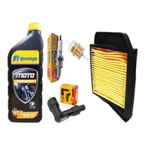 Kit Revisão Titan 125 2000/04 Fan Ate 08 Oleo Filtros Vela
