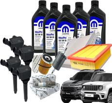 Kit Revisão toro Renegade 1.8 Flex Oleo Filtro Velas Bobina Kit Revisão toro Renegade 1.8 Flex Oleo Filtro Velas Bobina