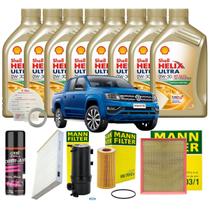 Kit Revisão Troca De Óleo 0w30 Amarok V6 2018 2019 2020 2021 2022 2023 2024 2025
